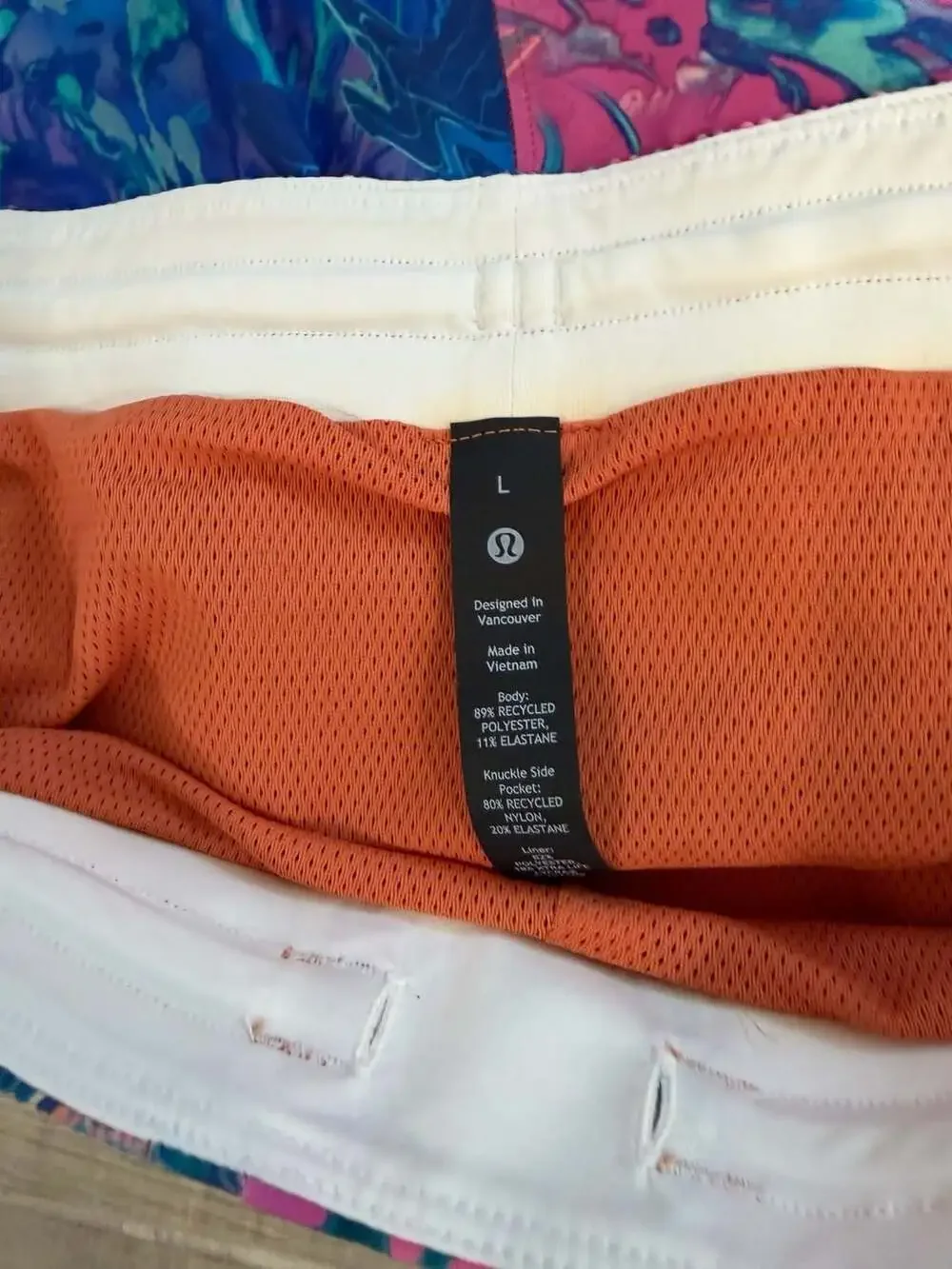 Lululemon Current State Board Shorts in Multi-Color Floral Print